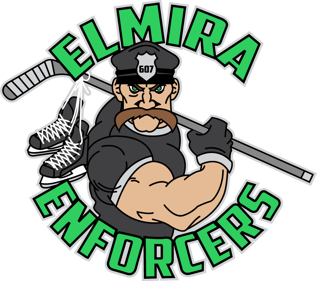 Elmira Enforcers 2018 19-Pres Primary Logo vinyl decal